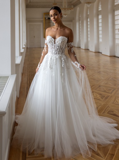 [DE LUXE 10005] Brautkleid 72032