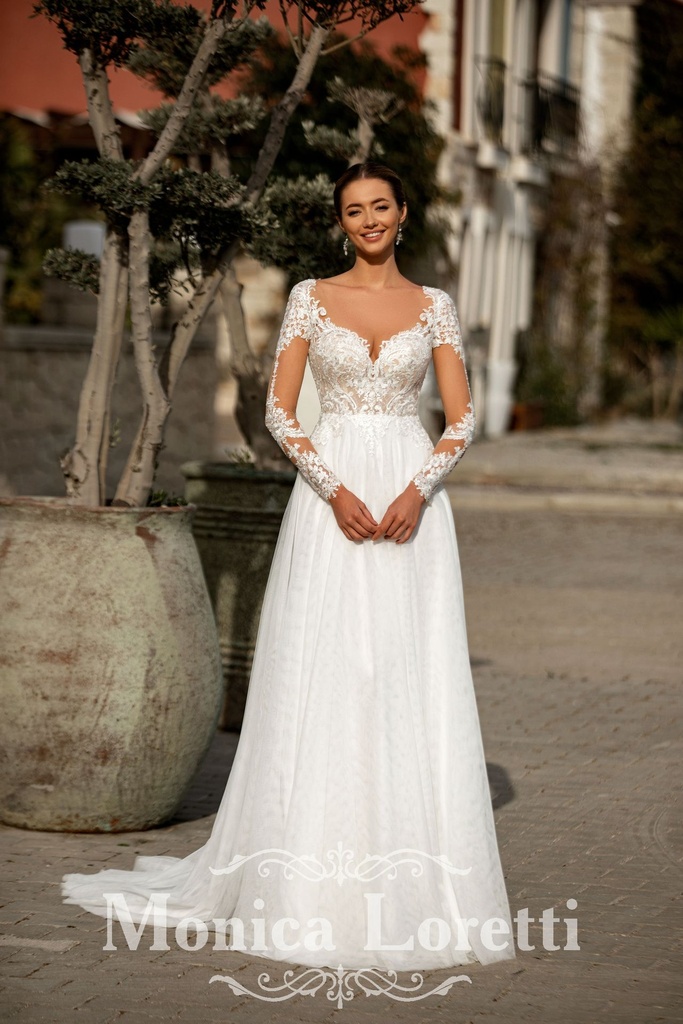 Brautkleid 8191E ohne Pailleten